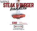 Mini Steak & Burger Bundle