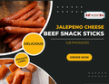 Jalapeño Cheese Beef Sticks